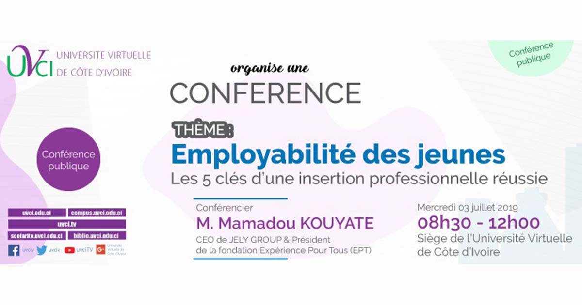 Conférence sur l'employabilité des jeunes