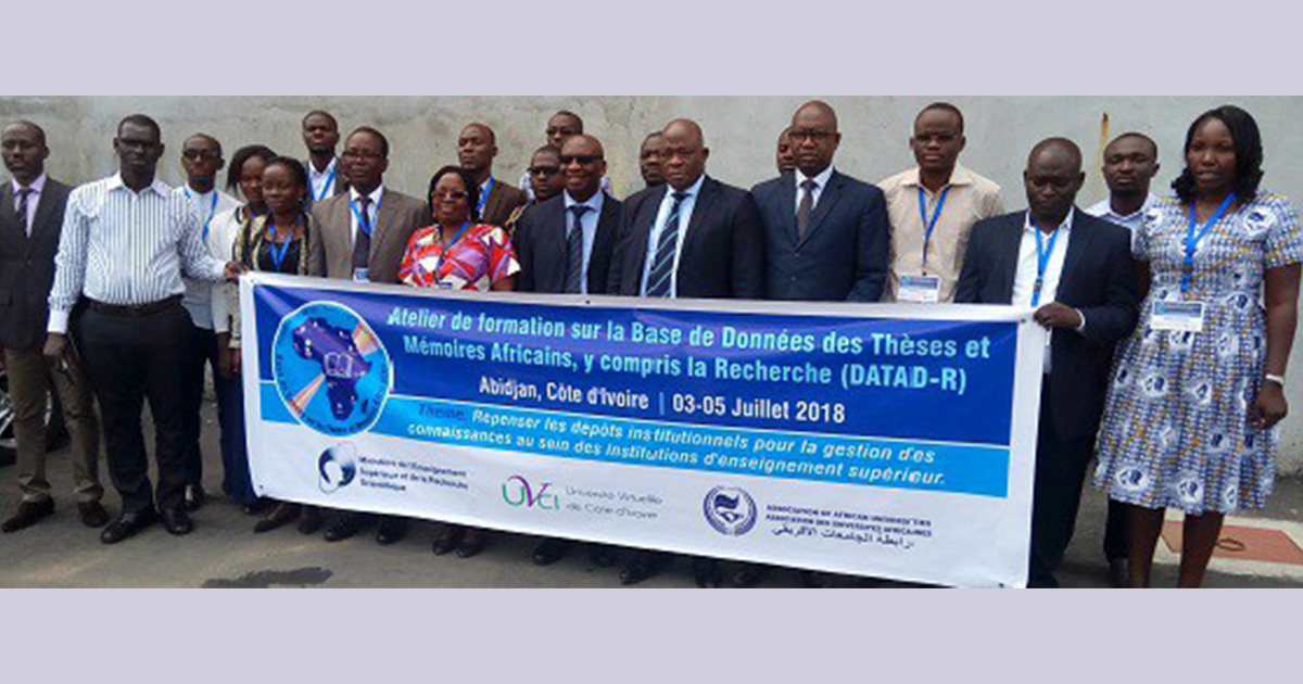 L’UVCI reçoit en son sein les bibliothécaires des universités africaines pour le compte d’une formation de l’AUA