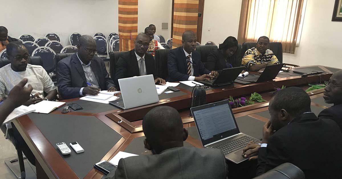 L’UVCI reçoit une forte délégation du BNETD