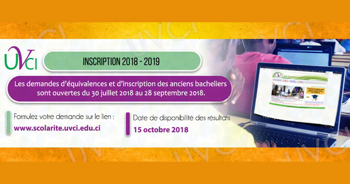 Ouverture des demandes d'équivalences à l'UVCI