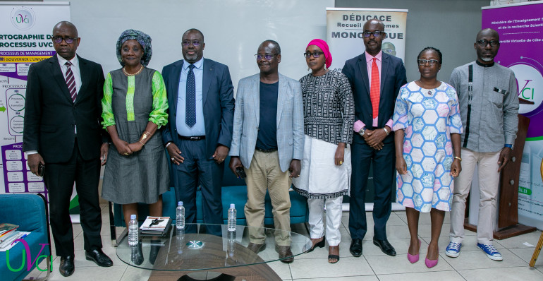 L’UVCI reçoit la dédicace tour de Venance KONAN et Lacina COULIBALY