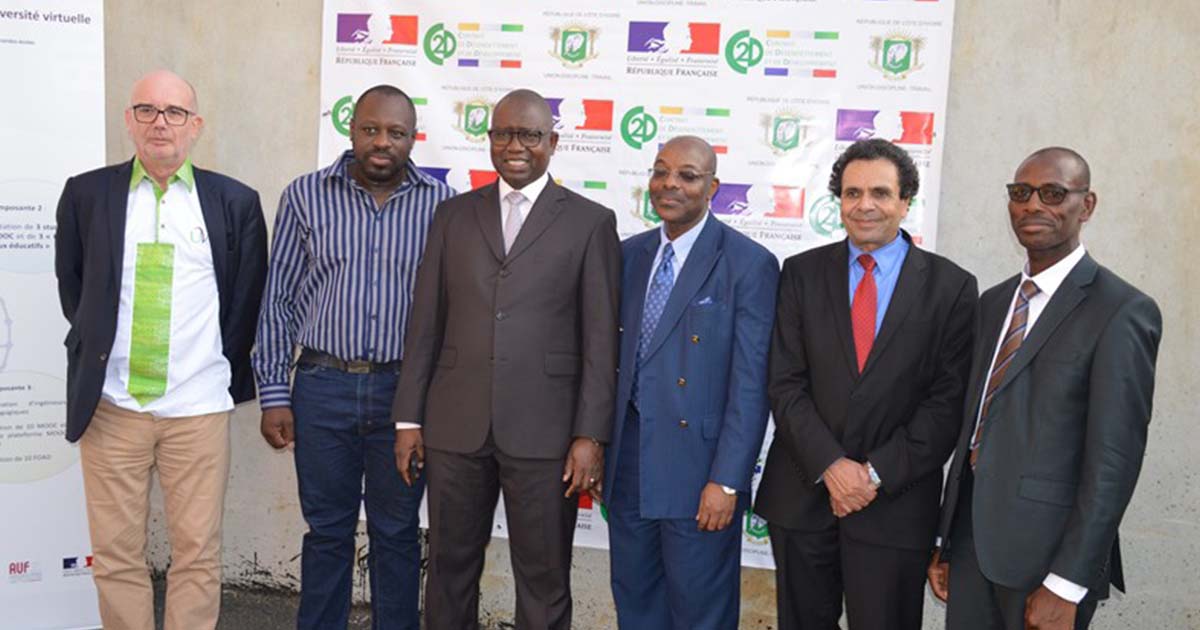 La première plateforme MOOC africaine déployée par l'Université Virtuelle de Côte d'Ivoire