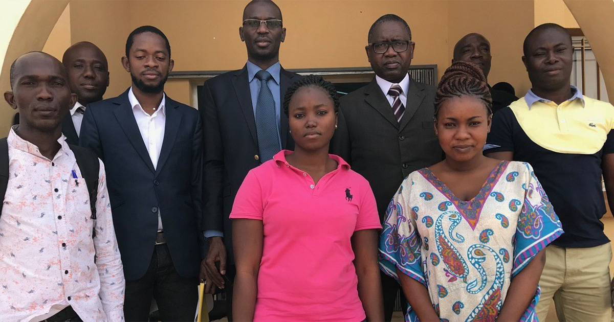 Rencontre DG UVCI-Personnel de l’U-Man et les étudiants résidents de Man