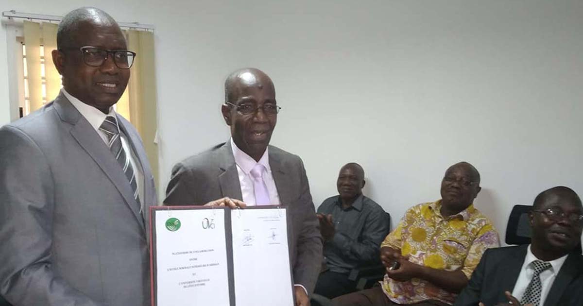 Partenariat UVCI-ENS  Prof SIDIBE VALY : ‘’l'ENS est à la bonne école pour la mise en œuvre des ENS virtuelles’’